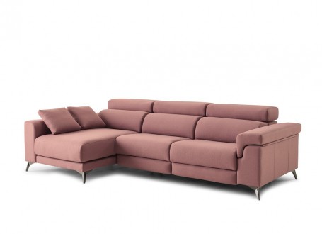 Sofá con Chaiselongue Grande DESCANSA by TOP TAPIZADOS