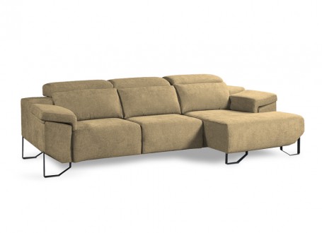 Sofa de 3 Plazas deslizante con Chaiselongue BERLIN