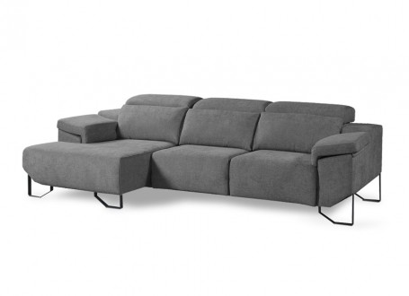 Sofa de 3 Plazas deslizante con Chaiselongue BERLIN