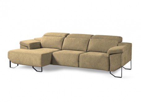 Sofa de 3 Plazas deslizante con Chaiselongue BERLIN