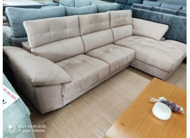 Sofá de 3 Plazas con Chaiselongue Gin by Divani