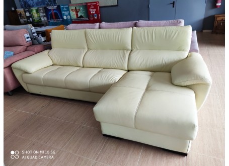 Sofá de 3 Plazas con Chaiselongue Tiber