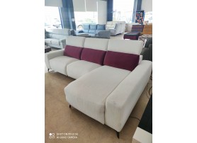 Sofá de 3 Plazas Relax Eléctrico con Chaiselongue Luz by Divani