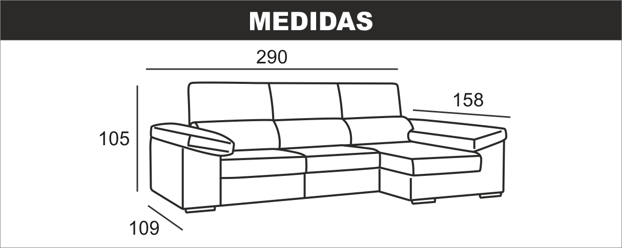 Medias Chaiselongue GANDÍA